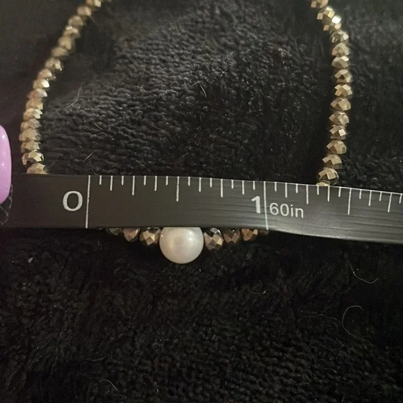 Freshwater Pearl And Pyrite Beaded Stretch
By Colleen Lopez - Picture 10 of 10